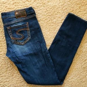 Size 29 Silver Aiko Skinny denim